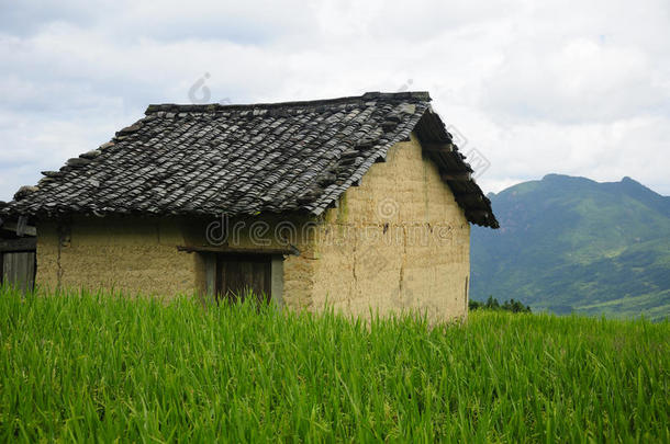 亚洲背景建筑瓷器县