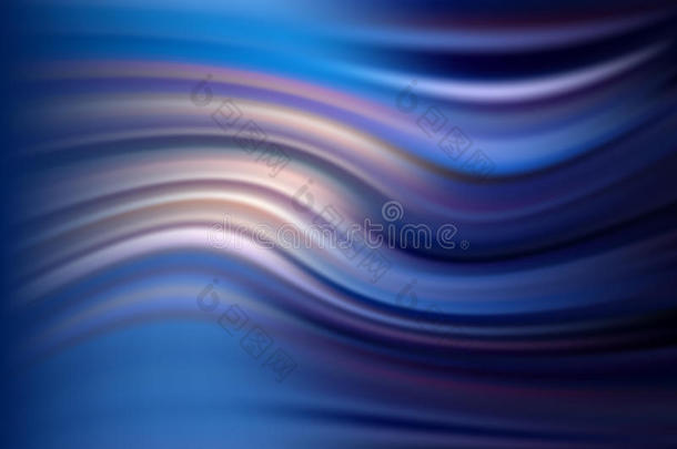 抽象的现代波浪背景优雅的波浪