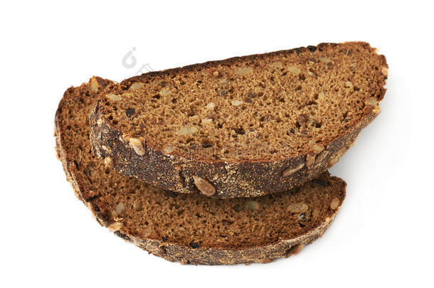 烤烘烤面包棕色的特写镜头