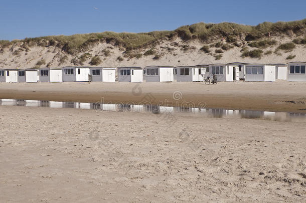 丹麦海滩小屋