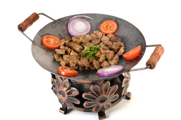 开胃的阿塞拜疆阿塞拜疆语牛肉钟