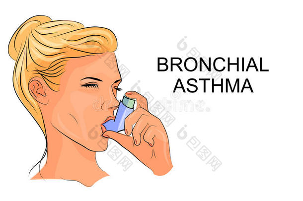 <strong>支气管哮喘</strong>，吸入器