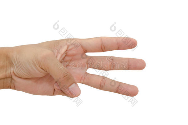 三根手指