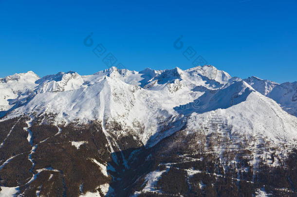 奥地利巴德加斯坦山地滑雪场