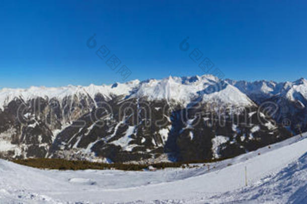 奥地利巴德加斯坦山地滑雪场