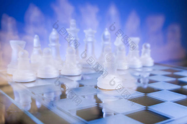国际象棋面对面，第一步。 复制文本空间