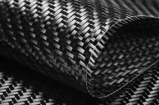 <strong>碳纤维</strong>布织物。