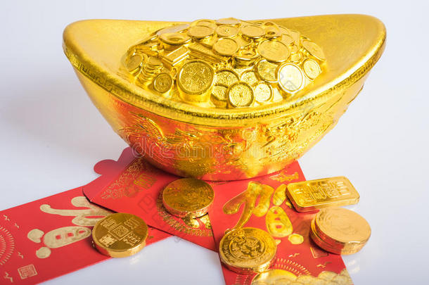 中国新年，金币