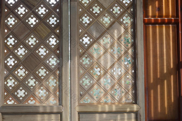 中国古典木结构建筑：艺术窗口纹理