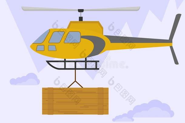 山区救援直升机