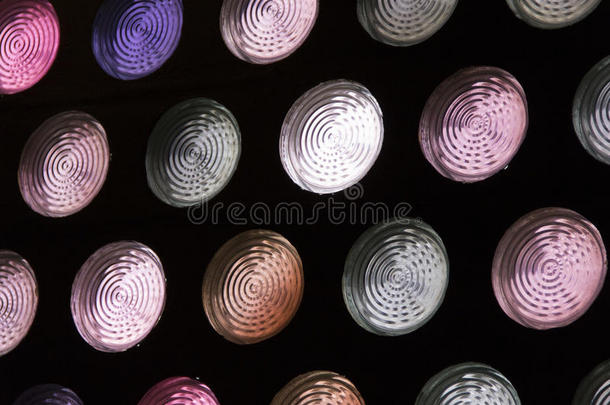 圆形，玻璃，玻璃容器，彩色玻璃，抽象，圆形，圆形，纹理，粉红色