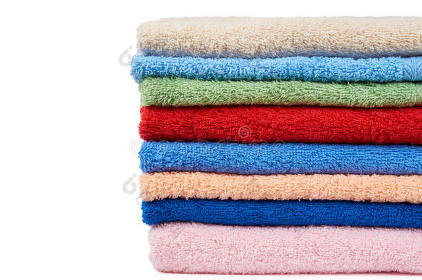 一堆毛巾
