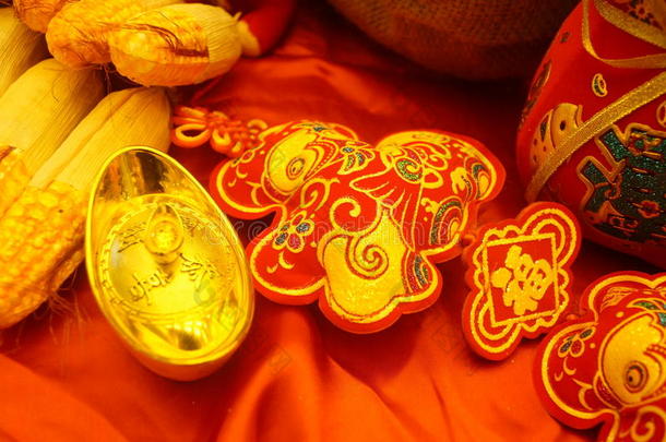 中国传统春节节日装饰