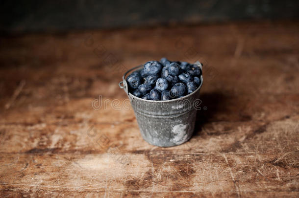 蓝莓买了早餐水桶烹饪
