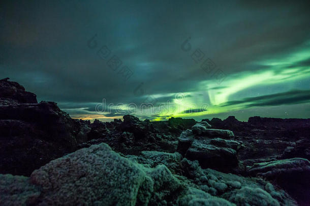 冰岛北极光(北极光