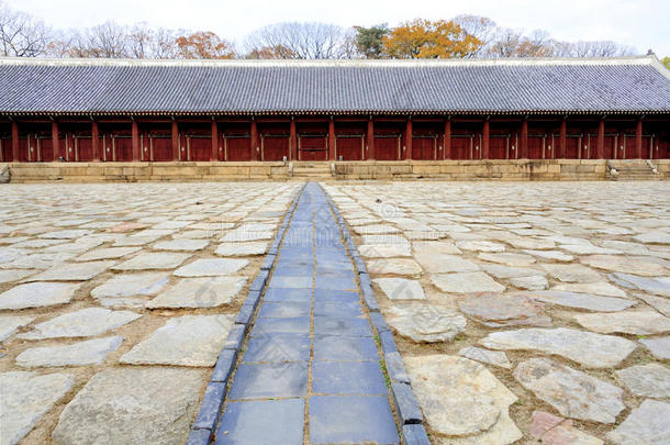 祖传的古代的建筑学亚洲砖