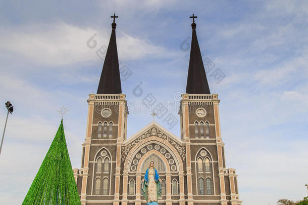 泰国查塔布里天主教堂