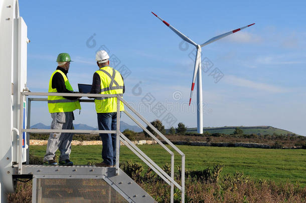 检测安装风力涡轮机