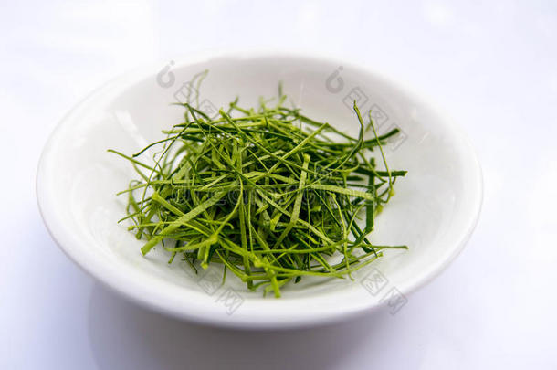 芳香的盘食品成分草本植物新茶