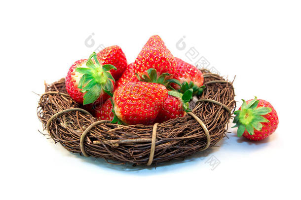 水果草莓食品拉德玻璃