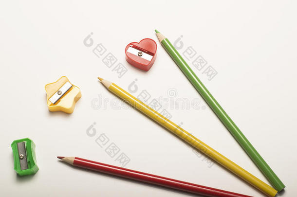 彩色<strong>铅笔刀</strong>和<strong>铅</strong>笔