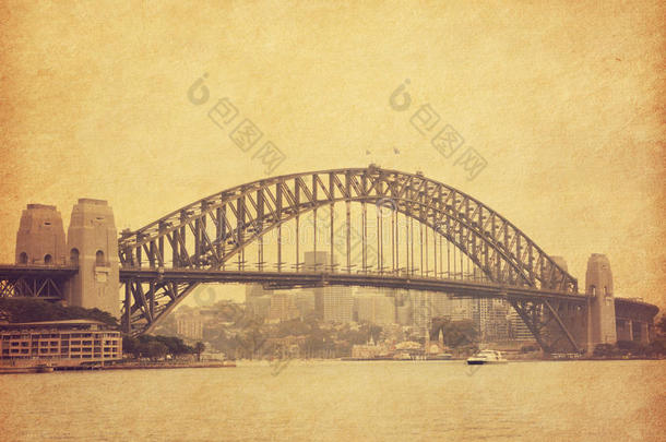 <strong>悉尼海港大桥</strong>。