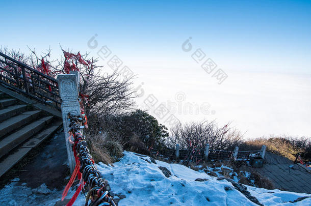 亚洲瓷器云峨眉峨眉山