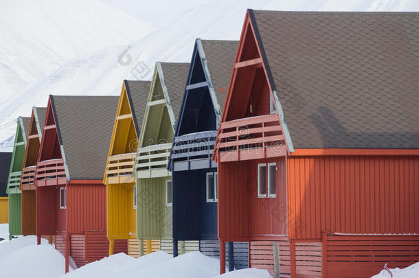 房屋冰龙年边山挪威语