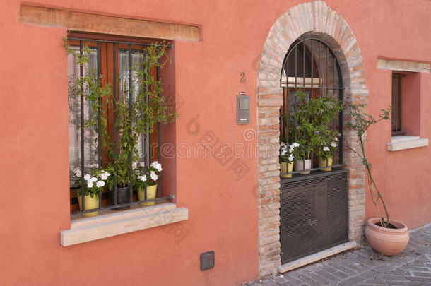意大利古村落、窗花
