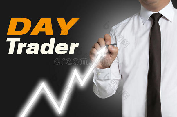 DayTrader在触摸屏上绘制市场价格