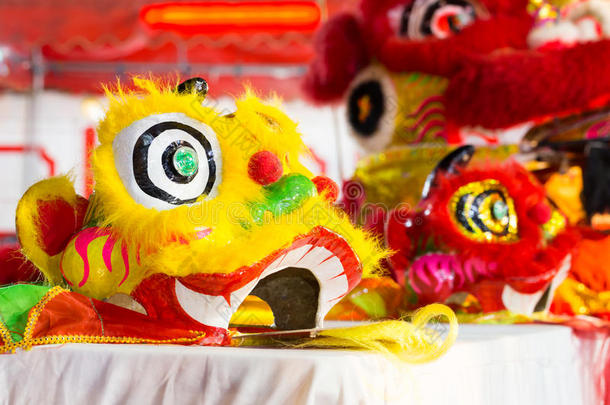 中国传统彩狮