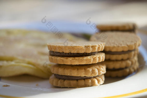 巧克力夹心饼干