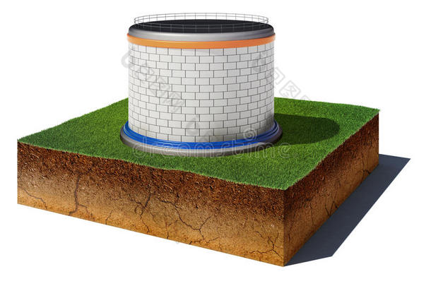 污垢立方体与石油或<strong>天然</strong>气储存石油或<strong>天然</strong>气储存隔离