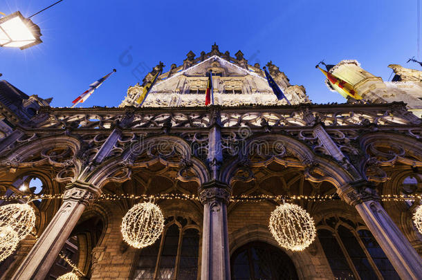 安特卫普建筑学比利时蓝色大教堂