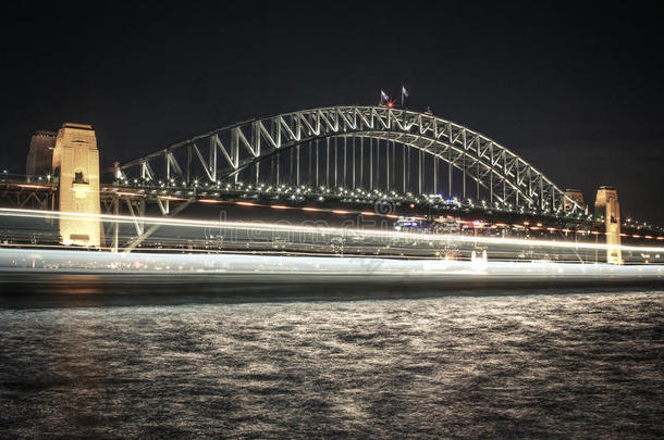 澳大利亚桥暴露灯线
