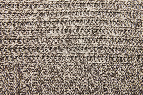 灰色针织羊毛针织保暖衣服为冬季织物Tex