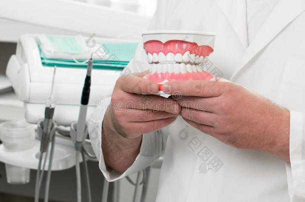照顾牙科牙医假牙医生