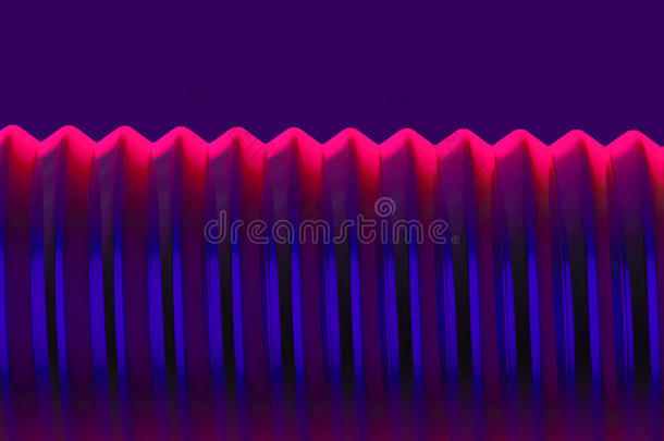 紫罗兰背景上的螺栓。 三维渲染