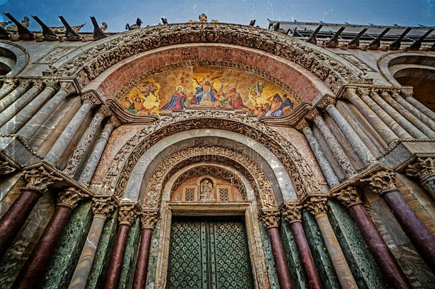 亚得里亚海建筑学艺术有吸引力的大教堂