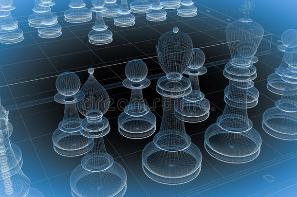 国际象棋的身体结构