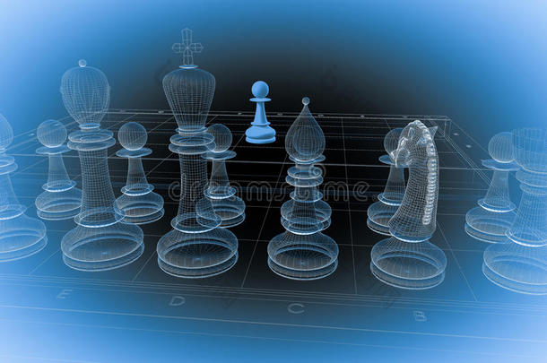国际象棋的身体结构
