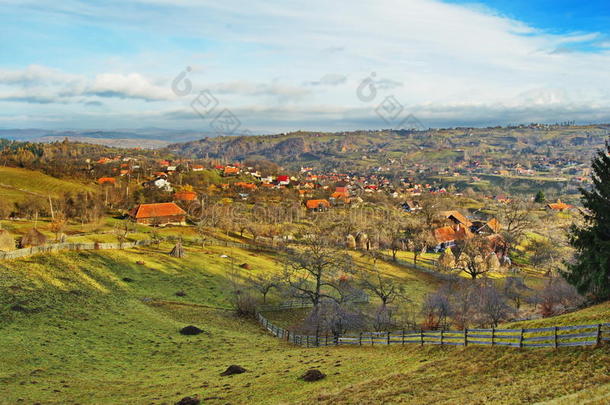 罗马尼亚特兰西瓦尼亚布拉索夫的布兰-波亚塔村