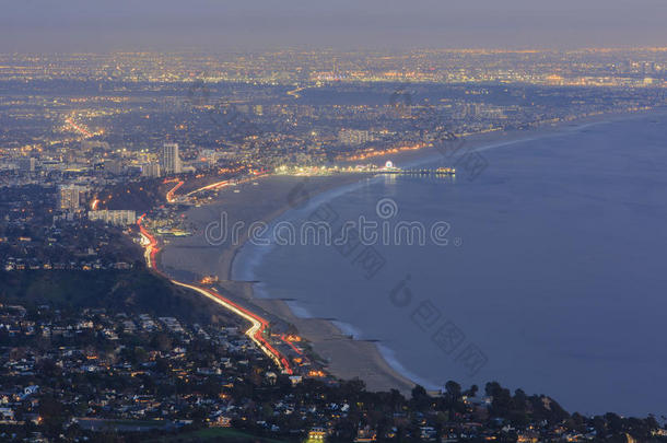 天线天使海湾加利福尼亚城市景观