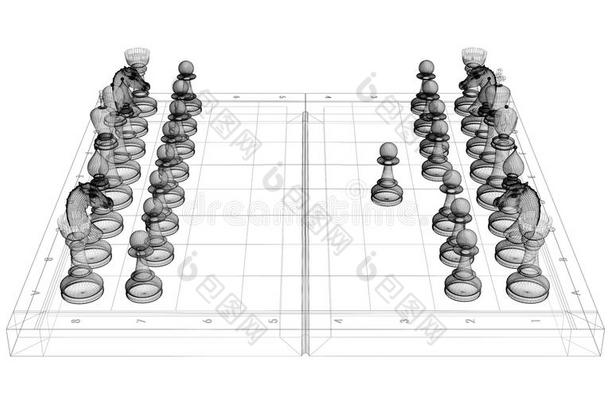 国际象棋的<strong>身体结构</strong>