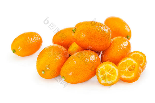 新鲜柑橘金桔
