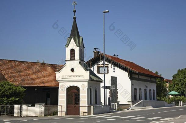 多波娃圣维珍玛丽教堂。 斯洛文尼亚