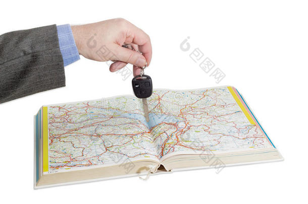 地图集结合书汽车盖
