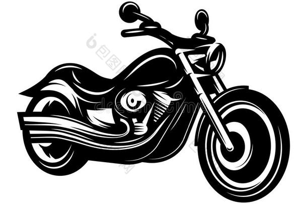 艺术徽章自行车黑色卡通