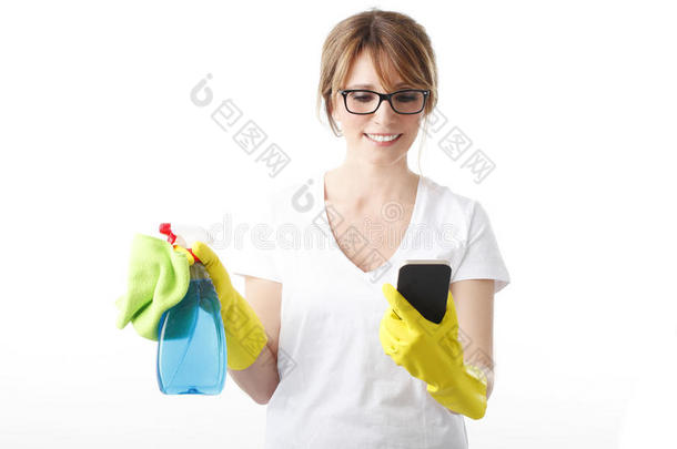 清洁女工