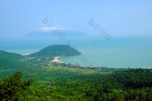 朗科海滩的美丽景观